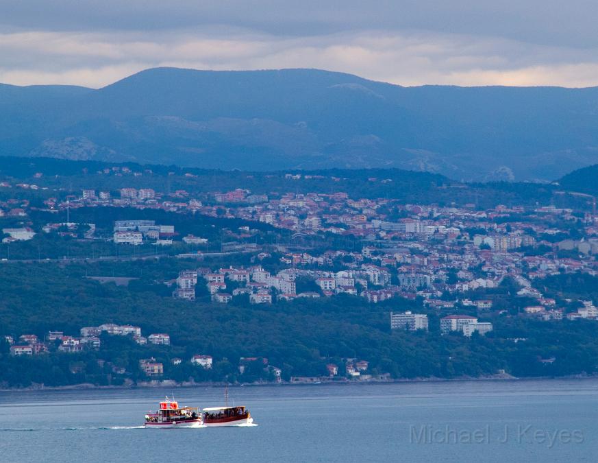 IMG_4179 copy.jpg - Reijka, from Opatja, early morning, Across Kavarner Bay